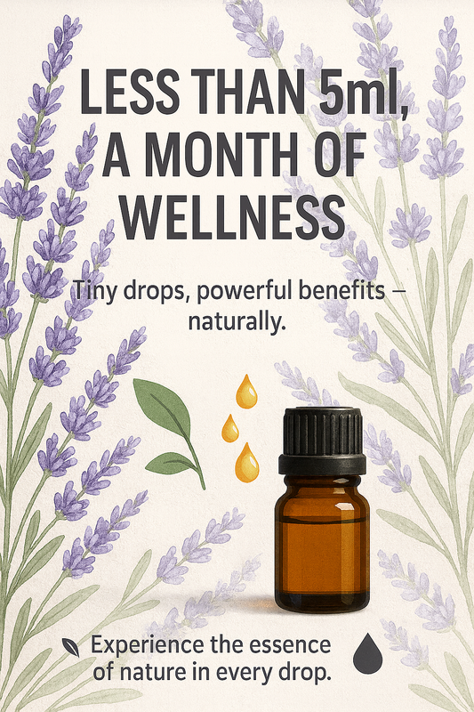 π§ βLess than 5ml, a month of wellness.β