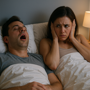 🌿 鼻塞型打呼 × 薑精油