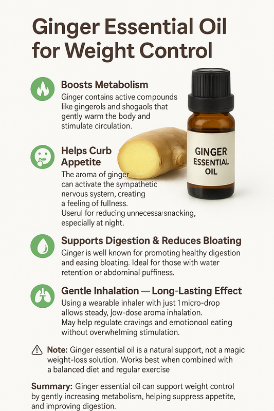 Ginger Essential Oil for Weight Control