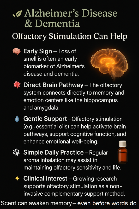 πΏ Alzheimerβs Disease & The Olfactory Benefits Of Essential Oils