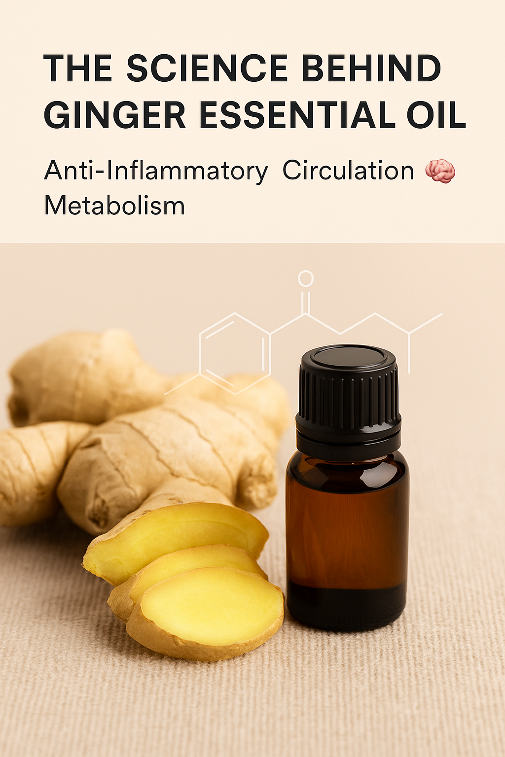 🧠 The Science Behind Ginger Essential Oil: How It Works in Your Body
