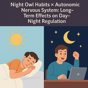 夜貓子 × 自律神經：長期熬夜如何改變身體的日夜節奏？